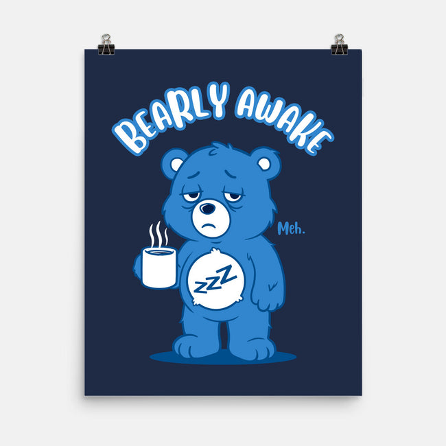 Sleepy Bear-None-Matte-Poster-Tronyx79