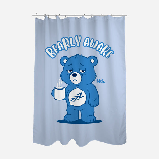 Sleepy Bear-None-Polyester-Shower Curtain-Tronyx79
