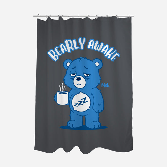 Sleepy Bear-None-Polyester-Shower Curtain-Tronyx79