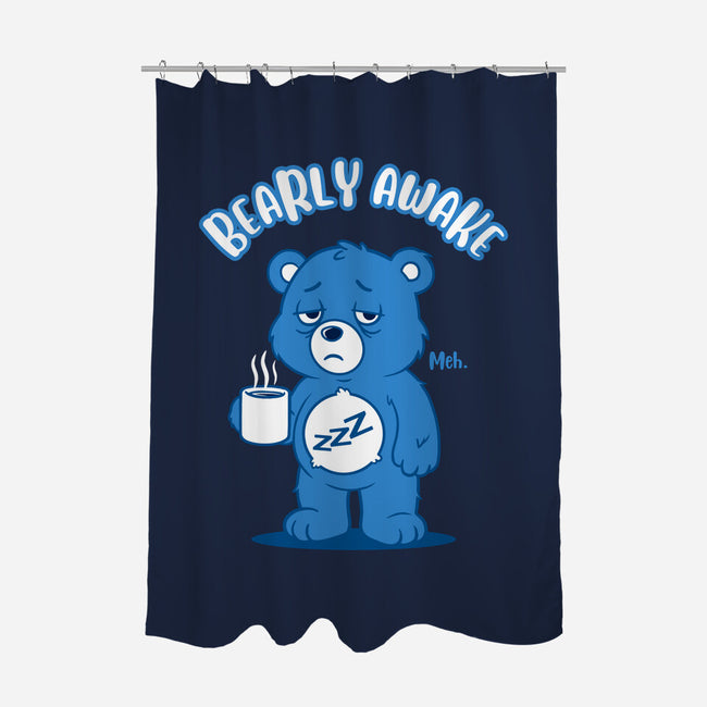 Sleepy Bear-None-Polyester-Shower Curtain-Tronyx79