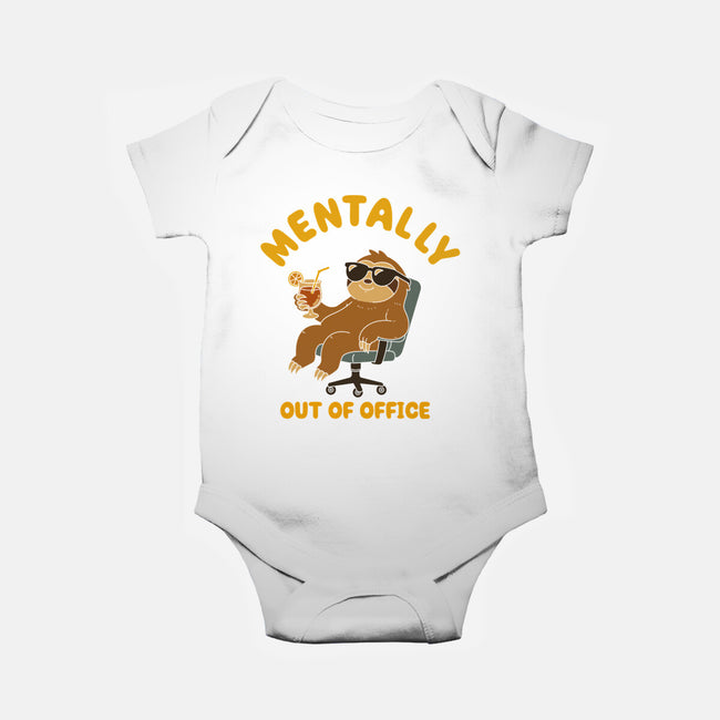 Mentally Out Of Office-Baby-Basic-Onesie-Tri haryadi