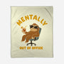Mentally Out Of Office-None-Fleece-Blanket-Tri haryadi