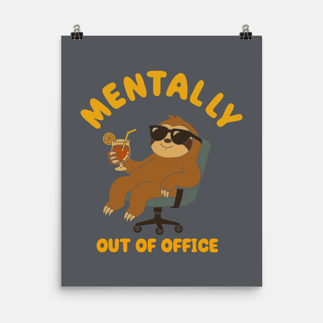 Mentally Out Of Office-None-Matte-Poster-Tri haryadi