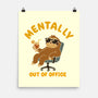 Mentally Out Of Office-None-Matte-Poster-Tri haryadi