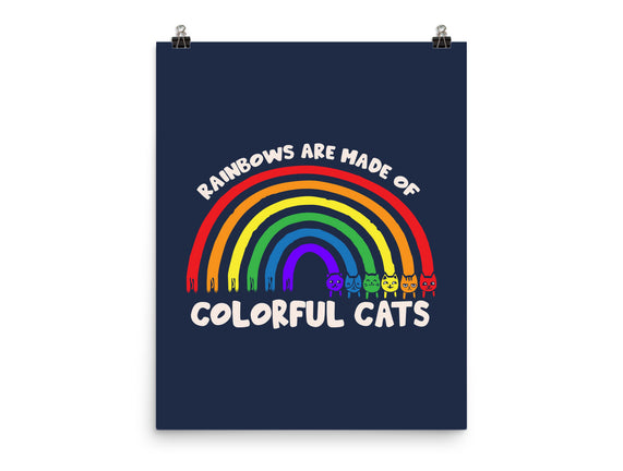Colorful Cats Rainbow