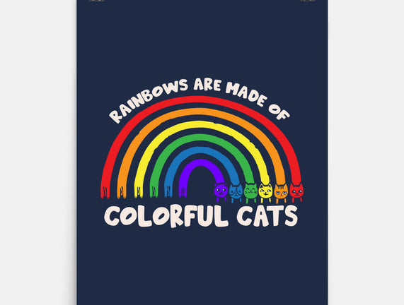 Colorful Cats Rainbow