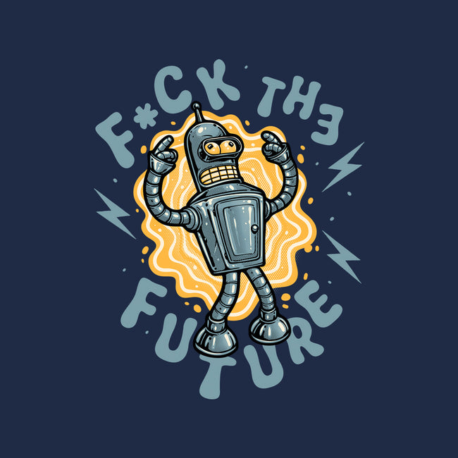 Fck The Future-None-Polyester-Shower Curtain-glitchygorilla