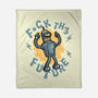 Fck The Future-None-Fleece-Blanket-glitchygorilla