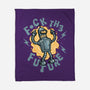 Fck The Future-None-Fleece-Blanket-glitchygorilla