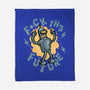 Fck The Future-None-Fleece-Blanket-glitchygorilla