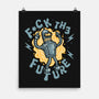 Fck The Future-None-Matte-Poster-glitchygorilla