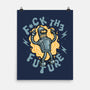Fck The Future-None-Matte-Poster-glitchygorilla