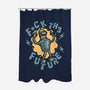 Fck The Future-None-Polyester-Shower Curtain-glitchygorilla