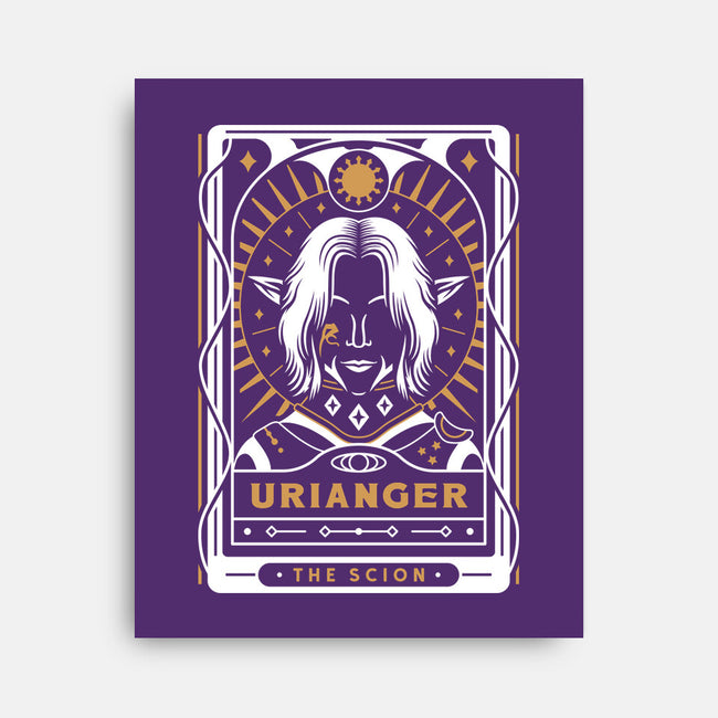 Urianger Tarot Card-None-Stretched-Canvas-LAGELANTEE