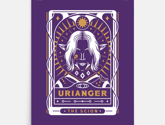 Urianger Tarot Card