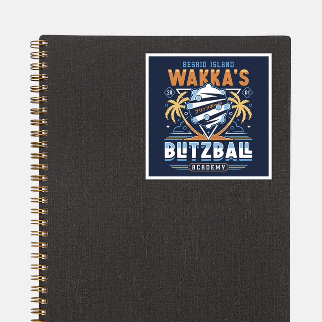 Wakka Blitzball Academy-None-Glossy-Sticker-LAGELANTEE