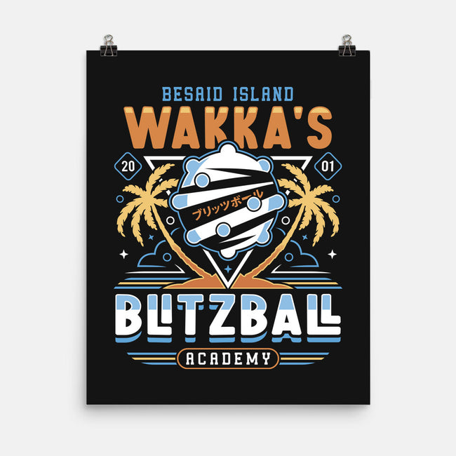 Wakka Blitzball Academy-None-Matte-Poster-LAGELANTEE