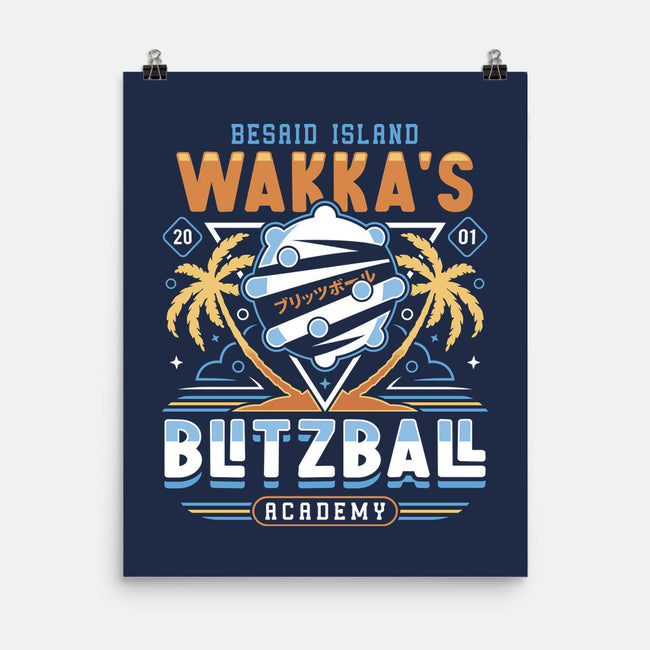Wakka Blitzball Academy-None-Matte-Poster-LAGELANTEE