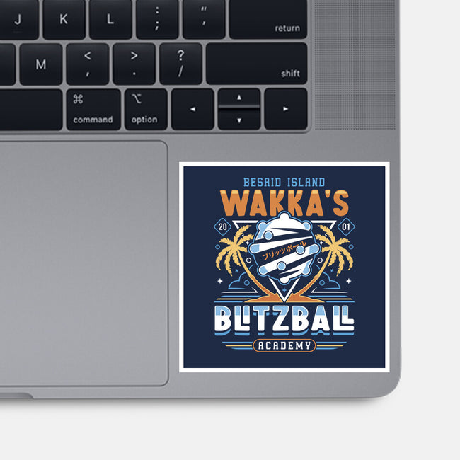 Wakka Blitzball Academy-None-Glossy-Sticker-LAGELANTEE