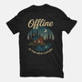 Offline Is The New Luxury-Mens-Premium-Tee-Popnotic