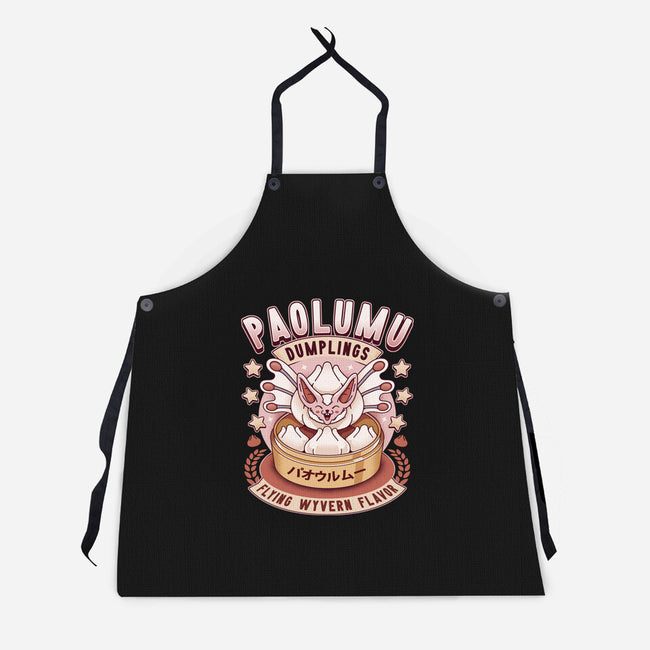 Paolumu Dumplings Vintage-Unisex-Kitchen-Apron-LAGELANTEE