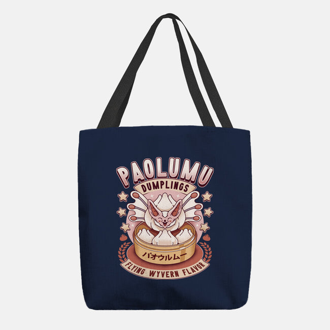 Paolumu Dumplings Vintage-None-Basic Tote-Bag-LAGELANTEE