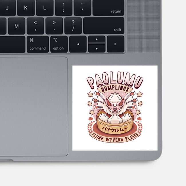 Paolumu Dumplings Vintage-None-Glossy-Sticker-LAGELANTEE