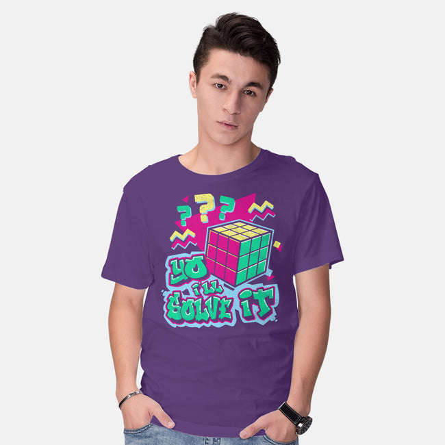 Yo I'll Solve It-Mens-Basic-Tee-Nemons