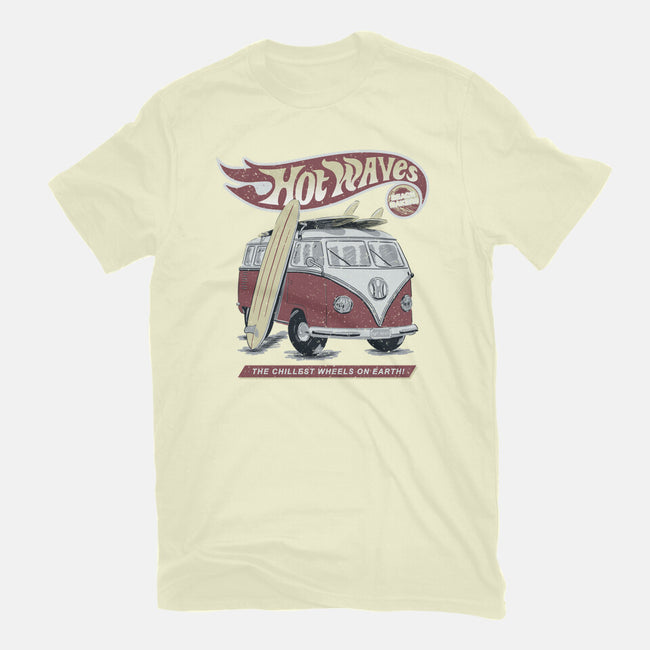 Hot Waves-Mens-Basic-Tee-NMdesign