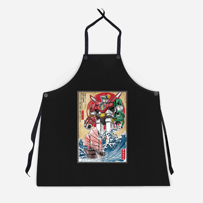 King Of The Beasts In Japan-Unisex-Kitchen-Apron-DrMonekers
