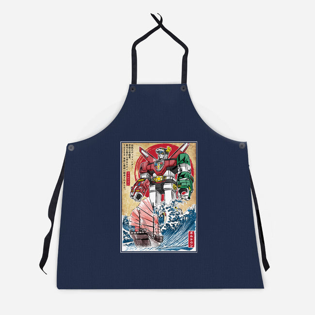 King Of The Beasts In Japan-Unisex-Kitchen-Apron-DrMonekers