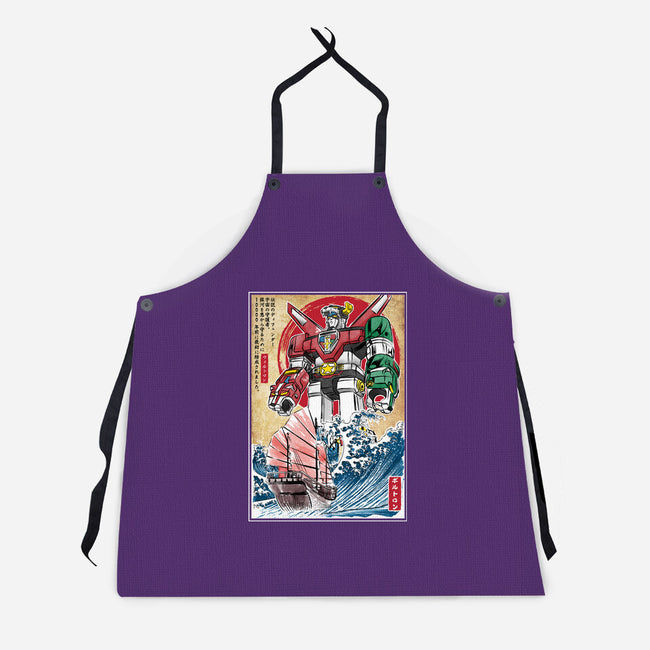 King Of The Beasts In Japan-Unisex-Kitchen-Apron-DrMonekers