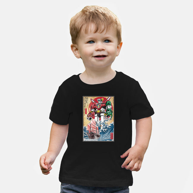 King Of The Beasts In Japan-Baby-Basic-Tee-DrMonekers
