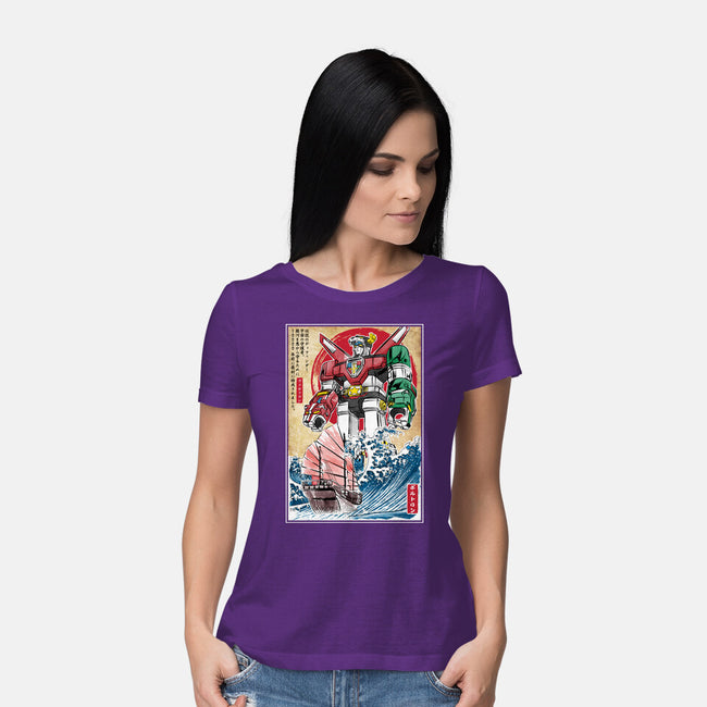 King Of The Beasts In Japan-Womens-Basic-Tee-DrMonekers