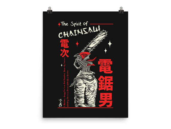 The Spirit Of Chainsaw