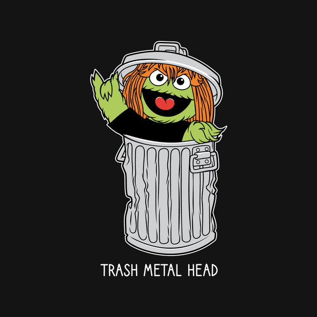 Trash Metal Head-None-Matte-Poster-imisko