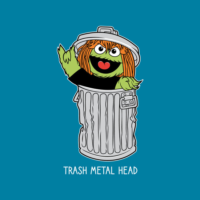 Trash Metal Head-Womens-Basic-Tee-imisko