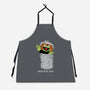 Trash Metal Head-Unisex-Kitchen-Apron-imisko