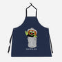 Trash Metal Head-Unisex-Kitchen-Apron-imisko