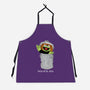 Trash Metal Head-Unisex-Kitchen-Apron-imisko