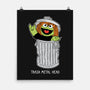 Trash Metal Head-None-Matte-Poster-imisko