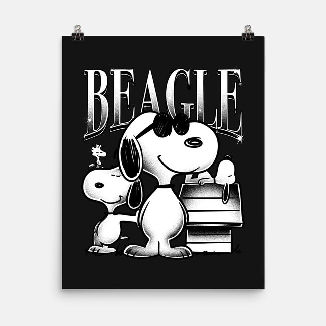 Bootleg Beagle-None-Matte-Poster-estudiofitas