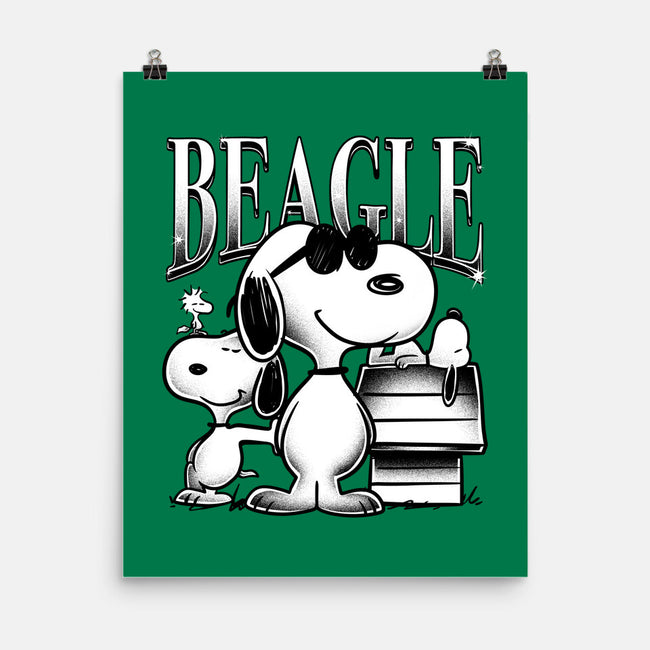 Bootleg Beagle-None-Matte-Poster-estudiofitas