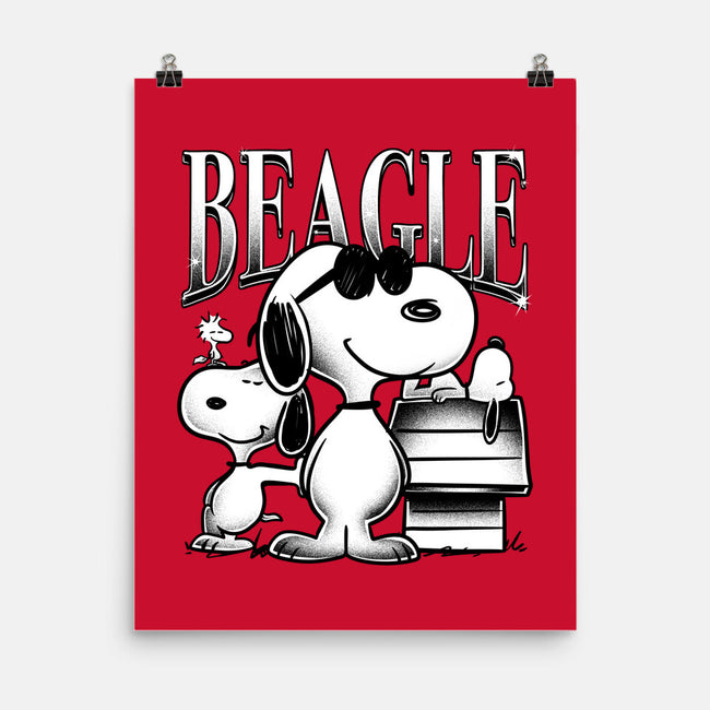 Bootleg Beagle-None-Matte-Poster-estudiofitas
