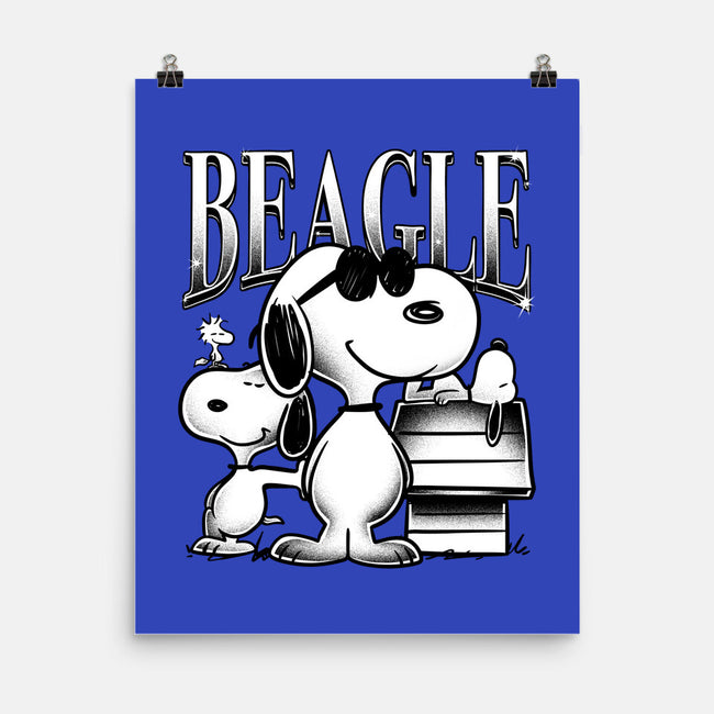 Bootleg Beagle-None-Matte-Poster-estudiofitas