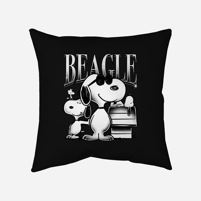 Bootleg Beagle-None-Removable Cover w Insert-Throw Pillow-estudiofitas