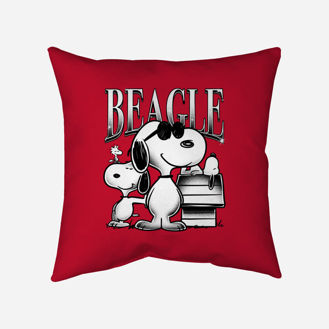Bootleg Beagle-None-Removable Cover w Insert-Throw Pillow-estudiofitas