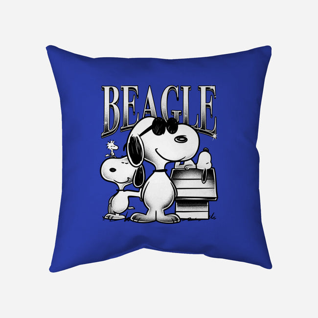 Bootleg Beagle-None-Removable Cover w Insert-Throw Pillow-estudiofitas