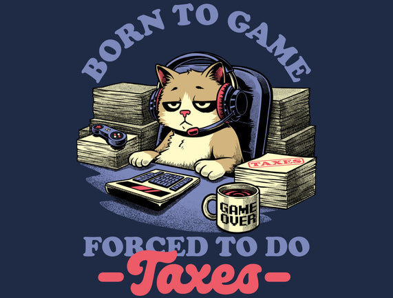 Cat Gamer Taxes