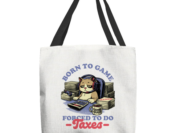 Cat Gamer Taxes